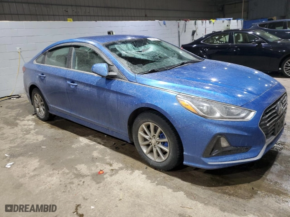 2019 Hyundai Sonata SE with VIN 5NPE24AF8KH731310, listed as a Copart auction lot 46824025 with 112,630 mi miles and Salvage Title. Bid and sale history available at carsss.com. Image 4.