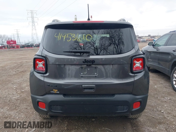 2018 Jeep Renegade Latitude z VIN ZACCJBBBXJPH73509, wystawiony jako IAAI lot #41953610 z przebiegiem 66 467 mil mil oraz . Historia ofert i sprzedaży dostępna na DreamBid. Obrazek 17.