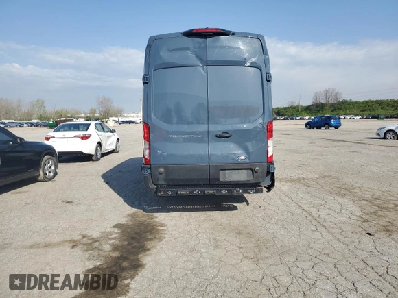 2019 Ford Transit with VIN 1FTYR3XM6KKB78599, listed as a Copart auction lot 49303705 with 83,607 mi miles and Salvage Title. Bid and sale history available at carsss.com. Image 6.