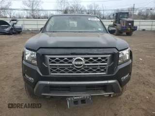 2022 Nissan Frontier SV with VIN 1N6ED1EKXNN688414, listed as a Copart auction lot 48594735 with 47,123 mi miles and Salvage title. Bid and sale history available at DreamBid. Image 5.