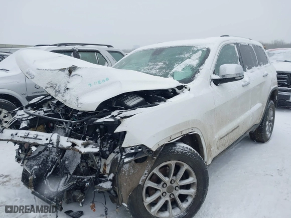 2014 Jeep Grand Cherokee Limited with VIN 1C4RJFBG7EC431328, listed as a IAAI auction lot 41320868 with 138,999 mi miles. Bid and sale history available at carsss.com. Image 18.