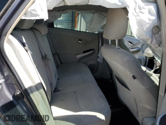 2013 Toyota Prius One with VIN JTDKN3DU6D1630436, listed as a Copart auction lot 49462005 with 219,851 mi miles and Salvage Title. Bid and sale history available at carsss.com. Image 10.