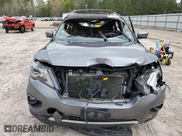 2020 Nissan Pathfinder Platinum with VIN 5N1DR2DN0LC605059, listed as a Copart auction lot 51507605 with Not provided miles and Salvage title. Bid and sale history available at DreamBid. Image 5.