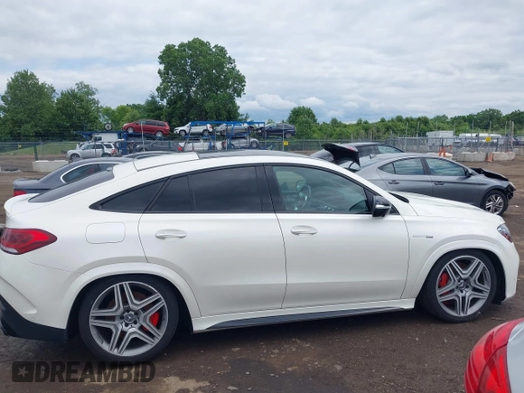 2021 Mercedes-Benz GLE 63 S AMG with VIN 4JGFD8KB0MA379217, listed as a IAAI auction lot 42556716 with 34,850 mi miles and . Bid and sale history available at DreamBid. Image 13.
