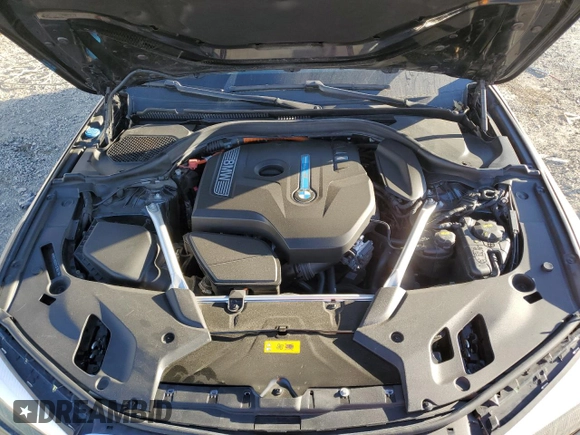2020 BMW 5 Series 530e with VIN WBAJA9C01LCD78221, listed as a Copart auction lot 79264544 with 69,858 mi miles and Salvage Title. Bid and sale history available at DreamBid. Image 11.