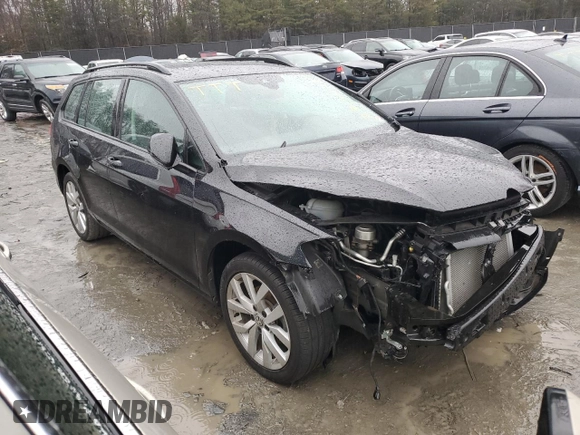 2019 Volkswagen Golf SportWagen S with VIN 3VWY57AU7KM513306, listed as a Copart auction lot 37145424 with 14,674 mi miles. Bid and sale history available at carsss.com. Image 4.