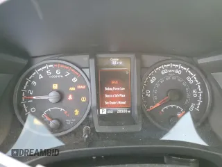 2022 Toyota Tacoma SR with VIN 3TYSX5EN7NT013407, listed as a Copart auction lot 49628015 with 28,900 mi miles and Salvage title. Bid and sale history available at DreamBid. Image 9.