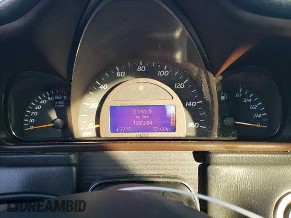 2002 Mercedes-Benz C 230/260/280/320 with VIN WDBRN47J32A299381, listed as a Copart auction lot 84568814 with 189,384 mi miles and Clean Title. Bid and sale history available at DreamBid. Image 9.