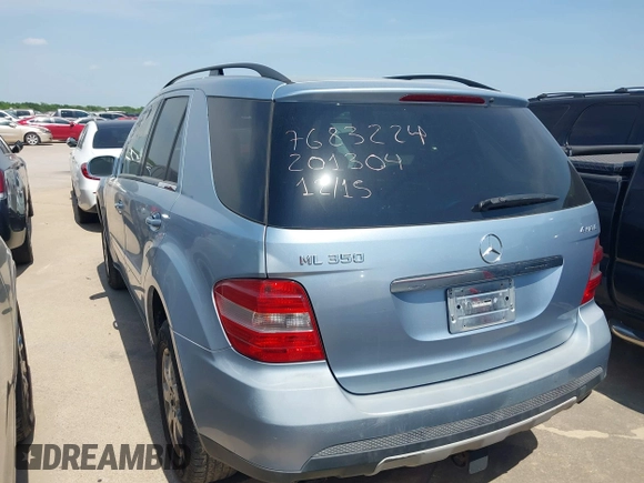 2007 Mercedes-Benz M 350 with VIN 4JGBB86E97A201304, listed as a IAAI auction lot 41957266 with 179,861 mi miles and . Bid and sale history available at DreamBid. Image 3.