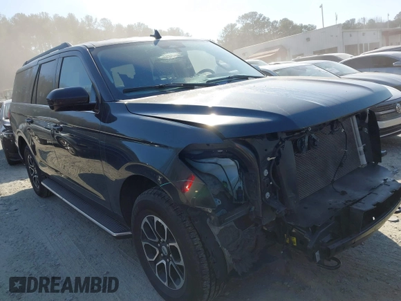 2023 Ford Expedition Max XLT with VIN 1FMJK1J81PEA16290, listed as a IAAI auction lot 41573249 with 56,471 mi miles and . Bid and sale history available at DreamBid. Image 1.