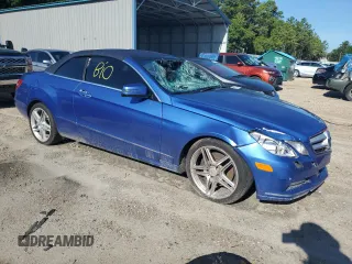 2011 Mercedes-Benz E-Class E 350 with VIN WDDKK5GF5BF107755, listed as a Copart auction lot 60332174 with 0 mi miles and Salvage Title. Bid and sale history available at carsss.com. Image 4.