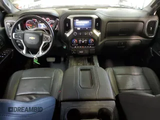 2021 Chevrolet Silverado 3500HD LTZ with VIN 1GC4YUEY5MF170471, listed as a Copart auction lot 89367555 with 39,347 mi miles and Salvage Title. Bid and sale history available at DreamBid. Image 8.