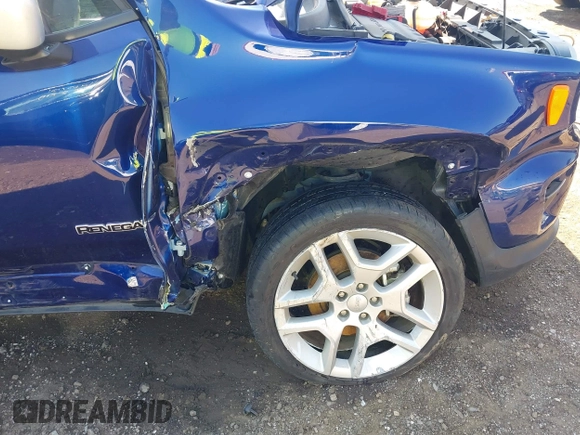 2021 Jeep Renegade 80th Anniversary z VIN ZACNJDBB9MPM67102, wystawiony jako IAAI lot #42636992 z przebiegiem 57 852 mil mil oraz . Historia ofert i sprzedaży dostępna na DreamBid. Obrazek 6.