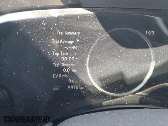 2024 Lexus NX 350h Premium with VIN 2T2GKCEZXRC024872, listed as a Copart auction lot 48734765 with 5,976 mi miles and Salvage title. Bid and sale history available at DreamBid. Image 9.
