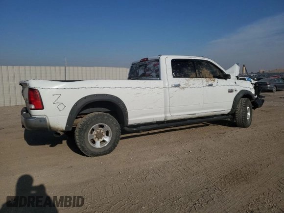 2011 Ram 2500 Laramie Longhorn with VIN 3D7UT2CL4BG574860, listed as a Copart auction lot 51270545 with 241,812 mi miles and Salvage title. Bid and sale history available at DreamBid. Image 3.