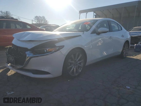 2019 Mazda 3 w/Select Pkg with VIN 3MZBPAAL3KM113148, listed as a Copart auction lot 83606024 with 60,432 mi miles and Salvage Title. Bid and sale history available at carsss.com. Image 1.