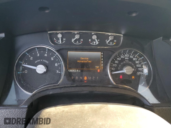 2011 Ford F-150 XL with VIN 1FTFW1EF7BFA34898, listed as a Copart auction lot 61956035 with 139,302 mi miles and Non repairable. Bid and sale history available at DreamBid. Image 9.