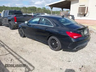 2016 Mercedes-Benz CLA with VIN WDDSJ4EB4GN313644, listed as a IAAI auction lot 41876273 with 113,847 mi miles. Bid and sale history available at carsss.com. Image 3.