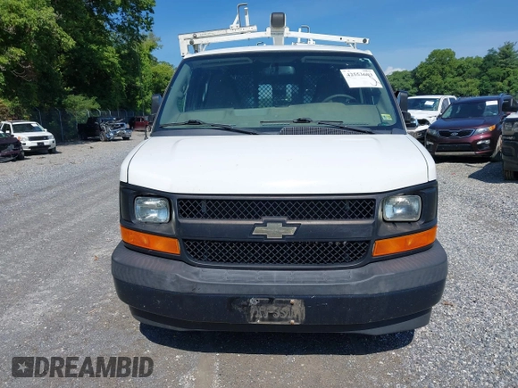 2017 Chevrolet Express Cargo with VIN 1GCWGAFF9H1268851, listed as a IAAI auction lot 42553603 with 231,252 mi miles and . Bid and sale history available at DreamBid. Image 11.