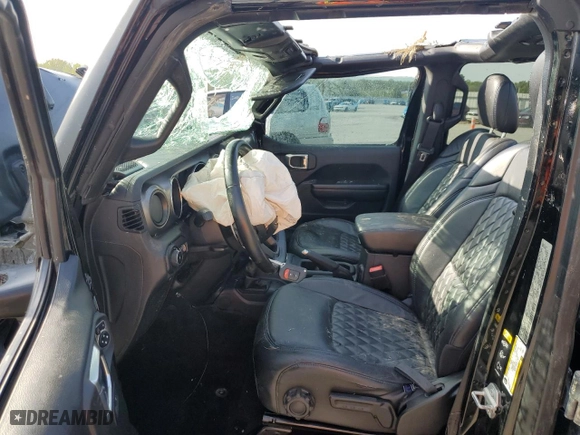 2020 Jeep Wrangler Unlimited Sport Altitude with VIN 1C4HJXDG3LW333066, listed as a Copart auction lot 51687765 with 0 mi miles and Salvage Title. Bid and sale history available at carsss.com. Image 7.