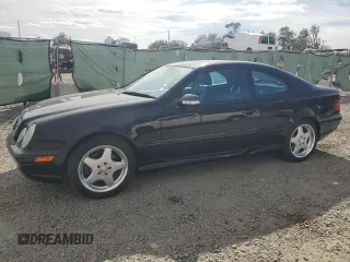 2001 Mercedes-Benz CLK 320/430 with VIN WDBLJ70G11F182465, listed as a Copart auction lot 81299454 with 99,524 mi miles and Non Repairable. Bid and sale history available at DreamBid. Image 1.