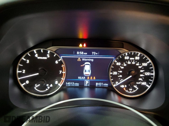 2025 Nissan Altima SR with VIN 1N4BL4CVXSN324017, listed as a Copart auction lot 51744935 with 14,513 mi miles and Clean Title. Bid and sale history available at DreamBid. Image 9.
