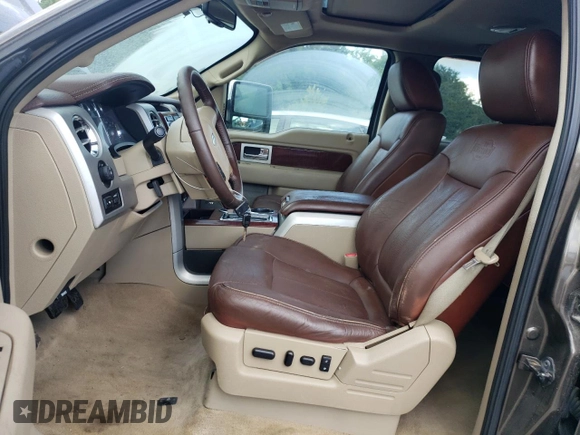 2009 Ford F-150 XL with VIN 1FTPW14V89KC50712, listed as a Copart auction lot 65264565 with Not provided miles and Clean title. Bid and sale history available at DreamBid. Image 7.