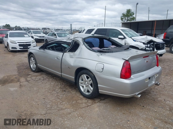 2006 Chevrolet Monte Carlo LT 3.9L with VIN 2G1WK151069274950, listed as a IAAI auction lot 41708114 with 291,030 mi miles. Bid and sale history available at carsss.com. Image 3.
