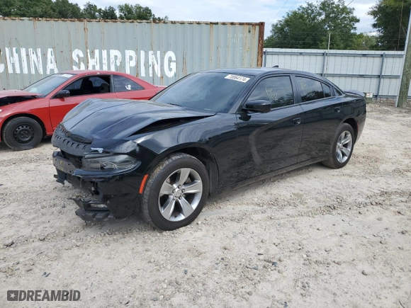 2016 Dodge Charger SXT with VIN 2C3CDXHG6GH346365, listed as a Copart auction lot 70064174 with 157,496 mi miles and Salvage Title. Bid and sale history available at carsss.com. Image 1.