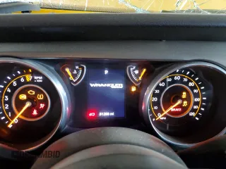 2018 Jeep Wrangler Unlimited Sport z VIN 1C4HJXDG9JW291015, wystawiony jako Copart lot #46114545 z przebiegiem 81 288 mil mil oraz Szkoda całkowita • Salvage title. Historia ofert i sprzedaży dostępna na DreamBid. Obrazek 9.