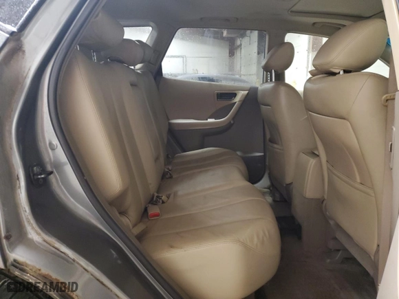 2005 Nissan Murano S with VIN JN8AZ08W35W419424, listed as a Copart auction lot 85877744 with 0 mi miles and Salvage Title. Bid and sale history available at carsss.com. Image 11.
