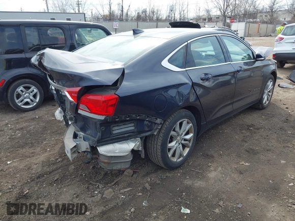 2017 Chevrolet Impala LT with VIN 2G1105S38H9108515, listed as a IAAI auction lot 41784920 with 173,553 mi miles and . Bid and sale history available at DreamBid. Image 4.