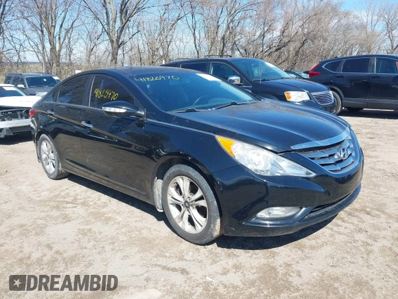 2013 Hyundai Sonata Limited with VIN 5NPEC4AC5DH541163, listed as a IAAI auction lot 41823970 with 117,286 mi miles and . Bid and sale history available at carsss.com. Image 1.