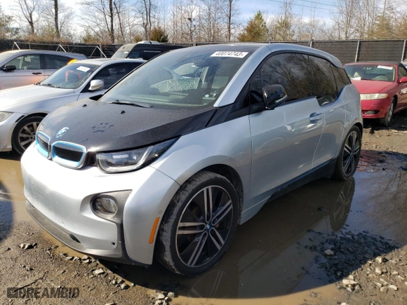 2017 BMW i3 with VIN WBY1Z6C36HV950069, listed as a Copart auction lot 40074743 with 64,228 mi miles. Bid and sale history available at carsss.com. Image 1.