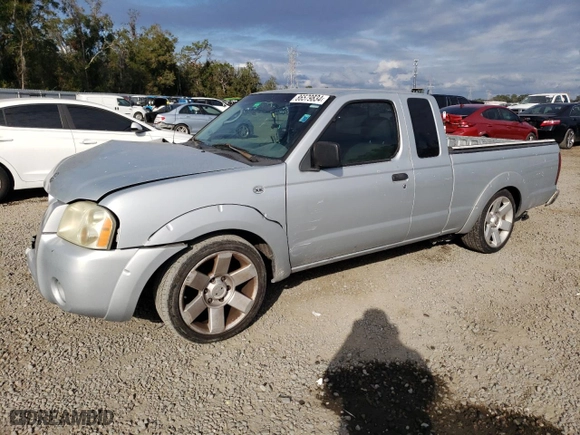 2002 Nissan Frontier 2WD XE with VIN 1N6DD26S12C335602, listed as a Copart auction lot 86579834 with 256,949 mi miles and Salvage Title. Bid and sale history available at carsss.com. Image 1.