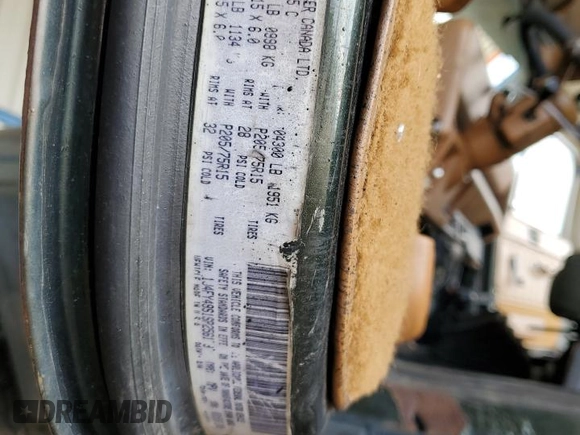 1995 Jeep Wrangler Sahara with VIN 1J4FY49S1SP256179, listed as a Copart auction lot 61137334 with 187,391 mi miles and Salvage Title. Bid and sale history available at carsss.com. Image 12.