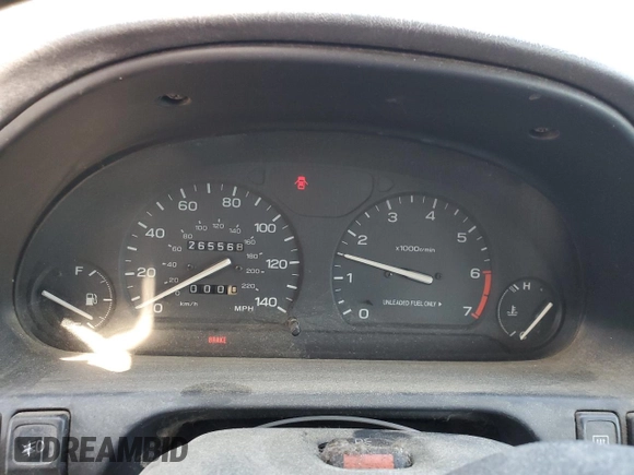 1996 Subaru Legacy with VIN 4S3BG4859T6986223, listed as a Copart auction lot 57683345 with 265,568 mi miles and Salvage title. Bid and sale history available at DreamBid. Image 9.