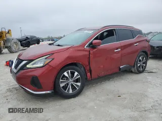 2020 Nissan Murano SV z VIN 5N1AZ2BJXLN101108, wystawiony jako Copart lot #42305525 z przebiegiem 48 292 mil mil oraz Szkoda całkowita • Salvage title. Historia ofert i sprzedaży dostępna na DreamBid. Obrazek 1.