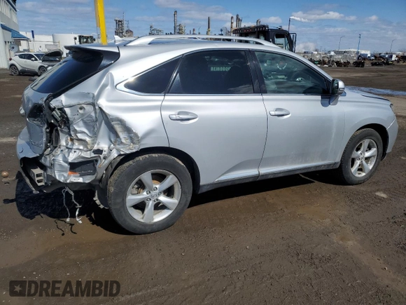 2010 Lexus RX 350 with VIN 2T2BK1BA5AC031035, listed as a Copart auction lot 51498365 with 240,959 mi miles and Salvage Title. Bid and sale history available at carsss.com. Image 3.