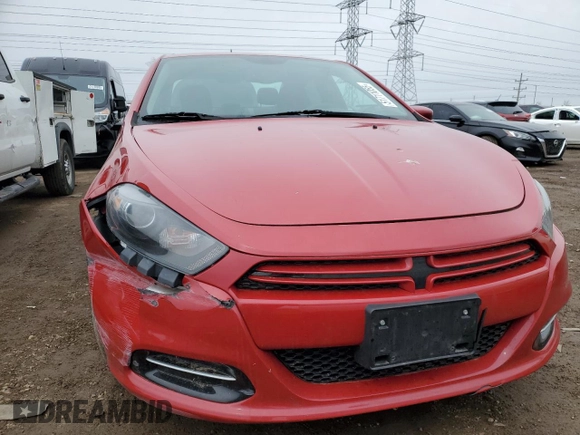 2014 Dodge Dart SXT with VIN 1C3CDFBB0ED716162, listed as a Copart auction lot 51711055 with 174,671 mi miles and Clean Title. Bid and sale history available at carsss.com. Image 5.