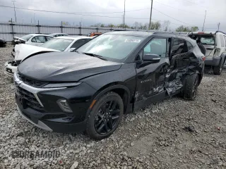 2023 Chevrolet Blazer LT with VIN 3GNKBJR48PS178179, listed as a Copart auction lot 49096514 with 14,863 mi miles and Salvage title. Bid and sale history available at DreamBid. Image 1.