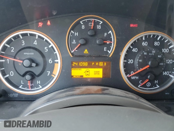 2014 Nissan Titan SE with VIN 1N6AA0CA4EN503074, listed as a Copart auction lot 44261495 with 241,098 mi miles and Salvage Title. Bid and sale history available at carsss.com. Image 9.