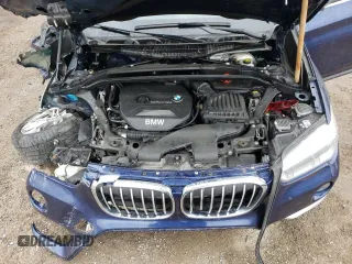 2018 BMW X1 xDrive28i with VIN WBXHT3C35J5F88893, listed as a Copart auction lot 58032725 with 143,968 mi miles and Salvage title. Bid and sale history available at DreamBid. Image 12.