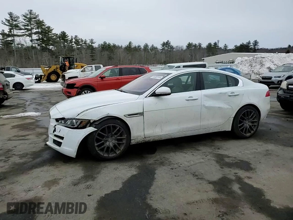 2019 Jaguar XE 25t Premium with VIN SAJAJ4FX0KCP50143, listed as a Copart auction lot 46303155 with 111,621 mi miles and Salvage Title. Bid and sale history available at DreamBid. Image 11.