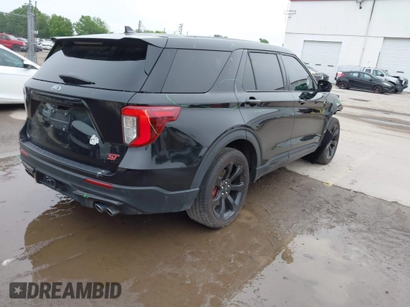 2021 Ford Explorer ST z VIN 1FM5K8GC0MGA12561, wystawiony jako IAAI lot #41891666 z przebiegiem 74 750 mil mil oraz . Historia ofert i sprzedaży dostępna na DreamBid. Obrazek 4.