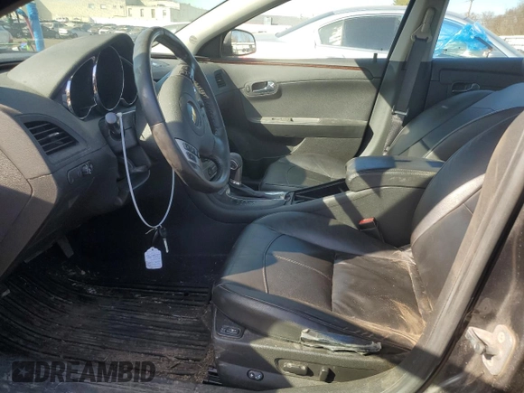 2012 Chevrolet Malibu LTZ with VIN 1G1ZG5E76CF249581, listed as a Copart auction lot 49241595 with 123,864 mi miles and Salvage Title. Bid and sale history available at DreamBid. Image 7.