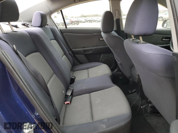 2004 Mazda 3 i with VIN JM1BK12F141114809, listed as a Copart auction lot 48137345 with 137,199 mi miles and Salvage Title. Bid and sale history available at DreamBid. Image 10.