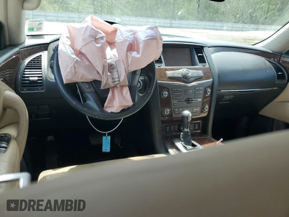 2017 Nissan Armada SL with VIN JN8AY2ND0H9000922, listed as a Copart auction lot 50698965 with 170,769 mi miles and Salvage Title. Bid and sale history available at carsss.com. Image 8.