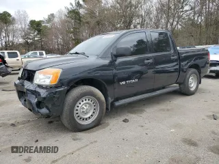 2008 Nissan Titan XE with VIN 1N6AA07D48N358871, listed as a Copart auction lot 48846295 with 127,799 mi miles and Salvage Title. Bid and sale history available at carsss.com. Image 1.