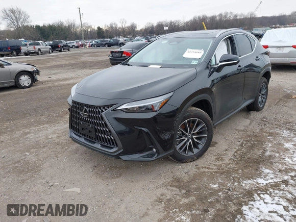 2025 Lexus NX 350h Premium with VIN 2T2GKCEZ6SC039679, listed as a IAAI auction lot 41318185 with 1,782 mi miles and . Bid and sale history available at DreamBid. Image 20.